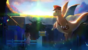 Backdrop to the movie "Pokémon: Dragonite and the Special Delivery" #835859