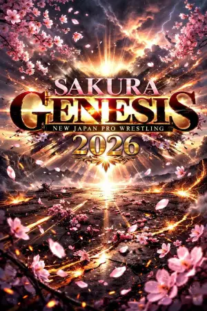 Movie poster "NJPW Sakura Genesis 2026"