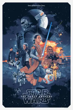 Poster to the movie "Star Wars: The Force Awakens" #577935