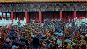 Backdrop to the movie "The Coldest Winter in Peking" #450030