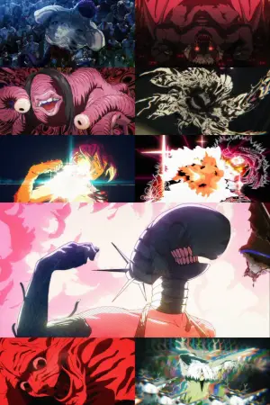 Poster to the movie "Chainsaw Man Mobile Game - Opening Movie" #927800