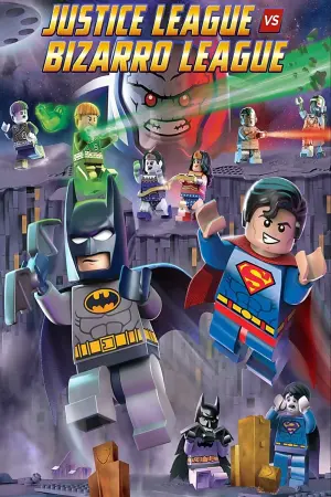 Poster to the movie "LEGO DC Comics Super Heroes: Justice League vs. Bizarro League" #355070