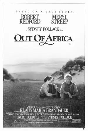 Poster to the movie "Out of Africa" #663750