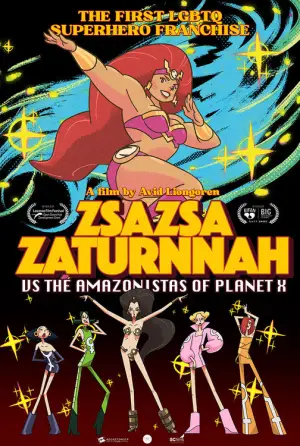 Poster to the movie "ZsaZsa Zaturnnah vs. The Amazonistas of Planet X" #911586