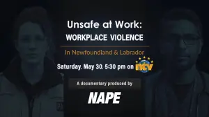 Backdrop to the movie "Unsafe at Work: Workplace Violence in NL" #848462