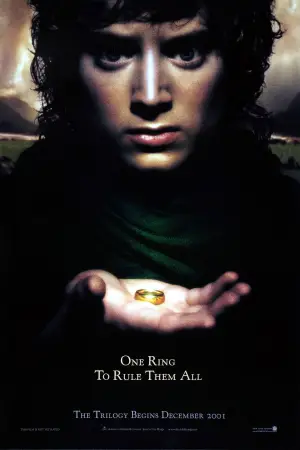 Poster to the movie "The Lord of the Rings: The Fellowship of the Ring" #515929