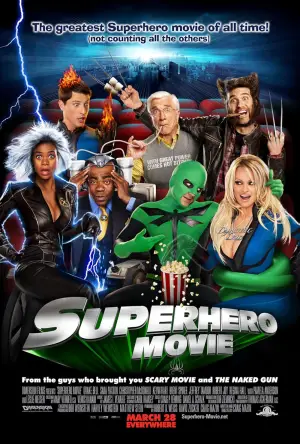 Poster to the movie "Superhero Movie" #812394
