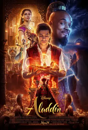 Poster to the movie "Aladdin" #634086