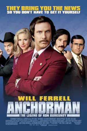 Poster to the movie "Anchorman: The Legend of Ron Burgundy" #694925