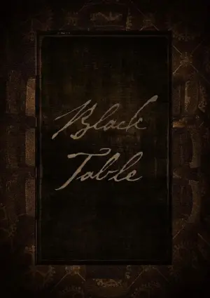 Movie poster "Black Table"