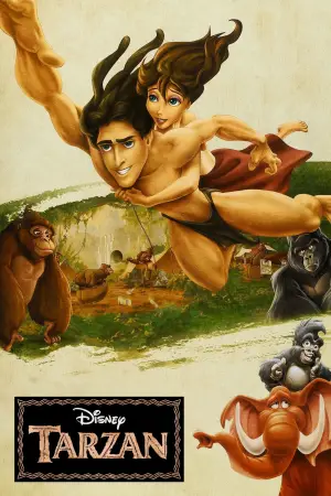 Poster to the movie "Tarzan" #594119
