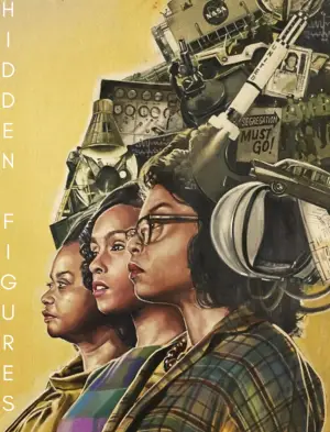 Poster to the movie "Hidden Figures" #596103
