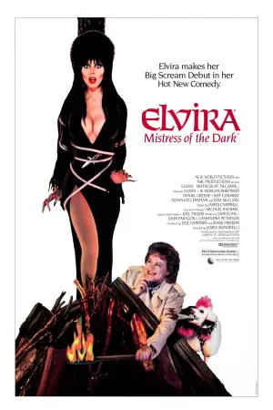 Poster to the movie "Elvira, Mistress of the Dark" #808403