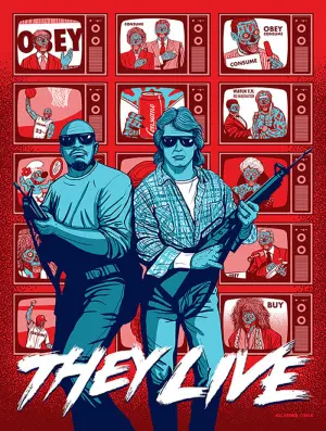 Poster to the movie "They Live" #93426