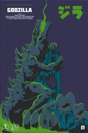 Poster to the movie "Godzilla" #629364