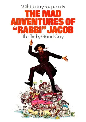 Poster to the movie "The Mad Adventures of Rabbi Jacob" #154449