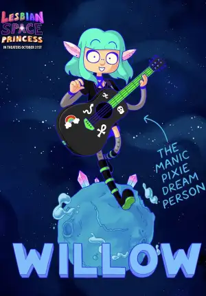 Poster to the movie "Lesbian Space Princess" #828480