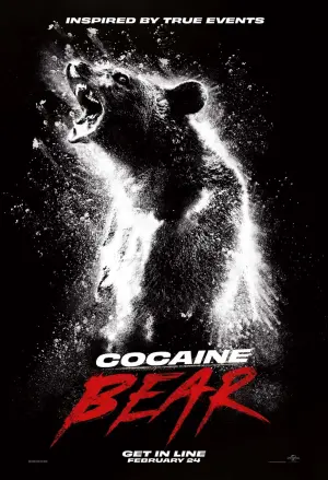 Poster to the movie "Cocaine Bear" #302348