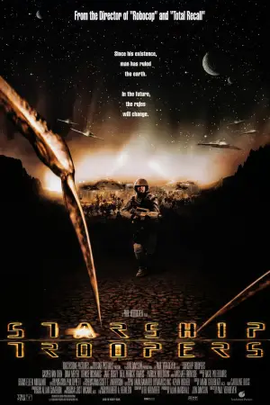 Poster to the movie "Starship Troopers" #605218