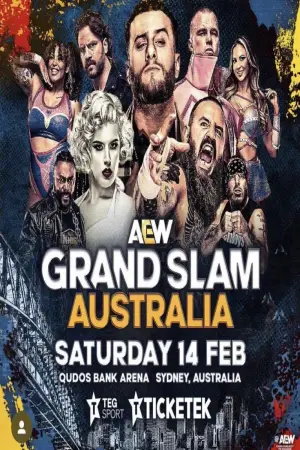 Poster to the movie "AEW Grand Slam Australia 2026" #793111
