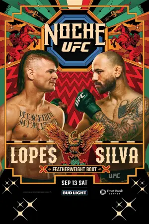 Poster to the movie "UFC Fight Night 259: Lopes vs. Silva" #857269