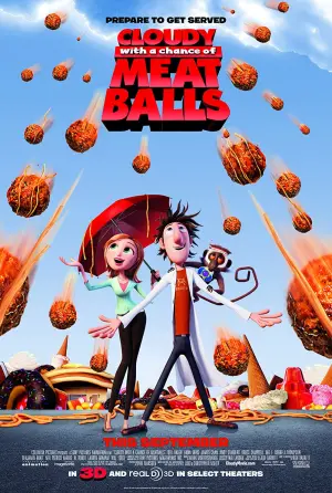 Poster to the movie "Cloudy with a Chance of Meatballs" #44074