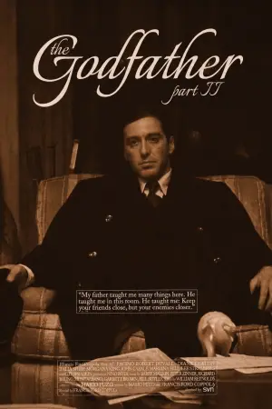 Poster to the movie "The Godfather Part II" #829282