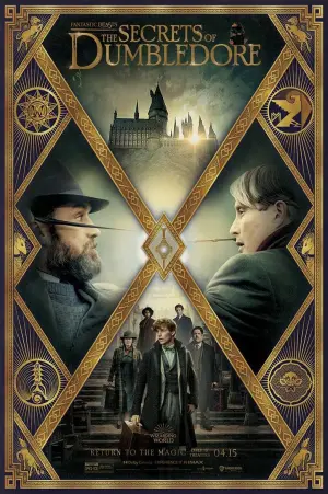 Poster to the movie "Fantastic Beasts: The Secrets of Dumbledore" #7241