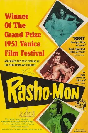 Poster to the movie "Rashomon" #702016