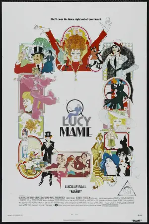Poster to the movie "Mame" #678498