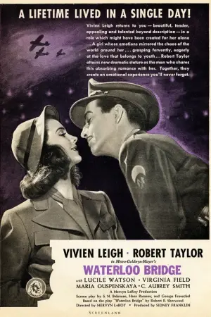 Poster to the movie "Waterloo Bridge" #904680