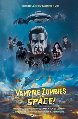 Poster to the movie "Vampire Zombies...from Space!" #539281