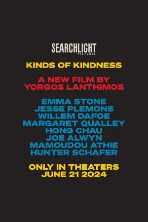 Poster to the movie "Kinds of Kindness" #591310