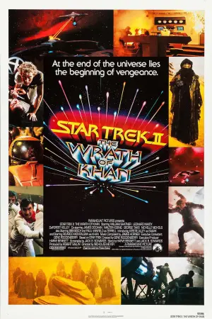 Poster to the movie "Star Trek II: The Wrath of Khan" #95774