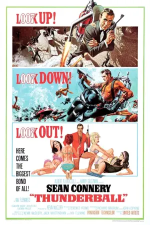 Poster to the movie "Thunderball" #64070