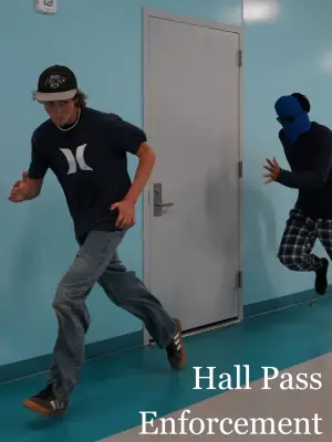 Poster to the movie "Hall Pass Enforcement" #794925