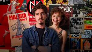 Backdrop to the movie "Aumenta que é Rock