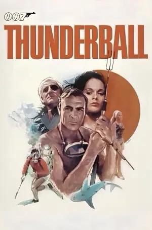 Poster to the movie "Thunderball" #846676