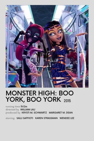 Poster to the movie "Monster High: Boo York, Boo York" #458997