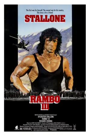 Poster to the movie "Rambo III" #647815