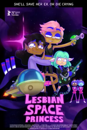 Poster to the movie "Lesbian Space Princess" #532162