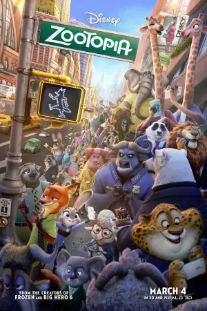 Poster to the movie "Zootopia" #514785