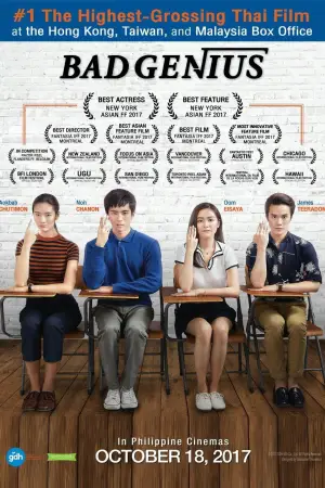Poster to the movie "Bad Genius" #752459