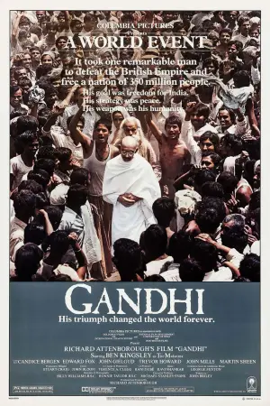 Poster to the movie "Gandhi" #597523