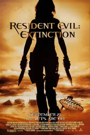 Poster to the movie "Resident Evil: Extinction" #691716