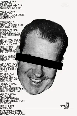 Poster to the movie "All the President