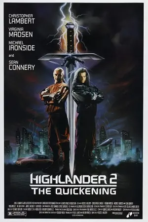 Poster to the movie "Highlander II: The Quickening" #343764