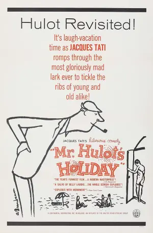 Poster to the movie "Monsieur Hulot