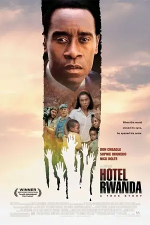 Poster to the movie "Hotel Rwanda" #147846