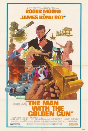 Poster to the movie "The Man with the Golden Gun" #646093
